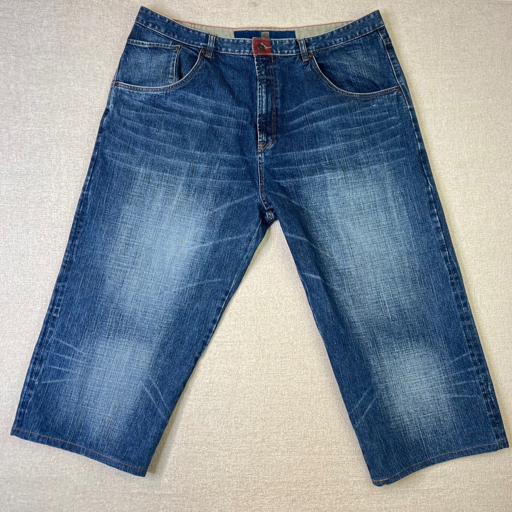 Marithe Francois Girbaud Baggy Denim Pants Mens 44 Blue Wide Leg Vintage Y2K